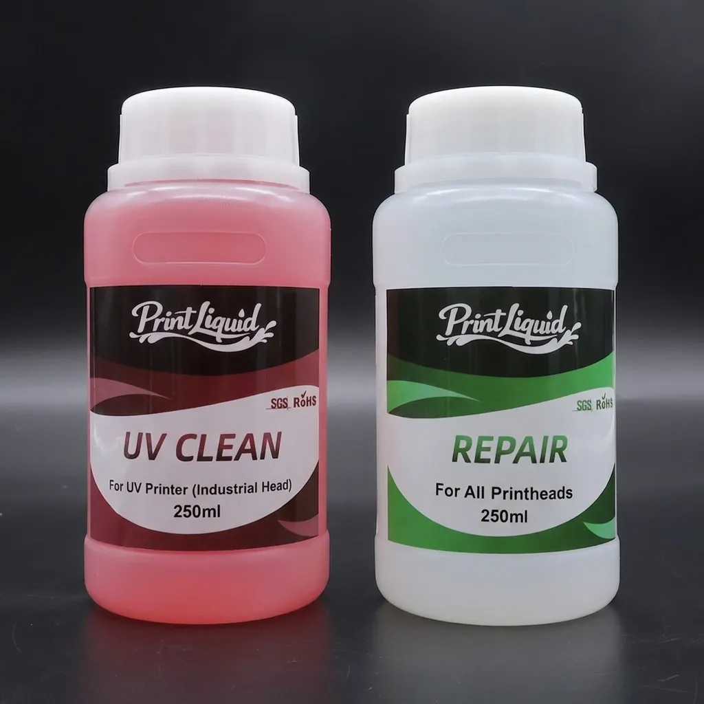 UV printhead cleaning solution
